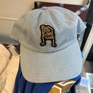 Rowing Blazers Light Blue Cap with Embroidered Figure